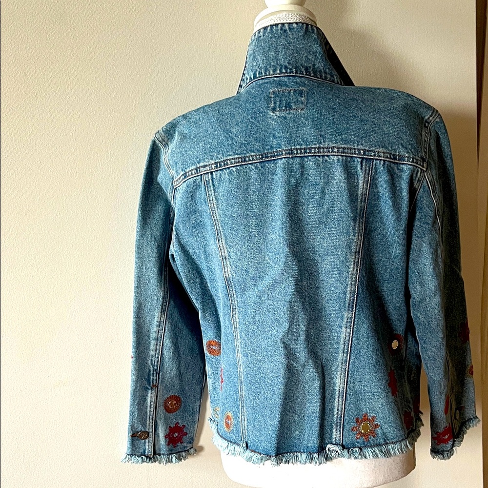 Embroidered Denim Jacket